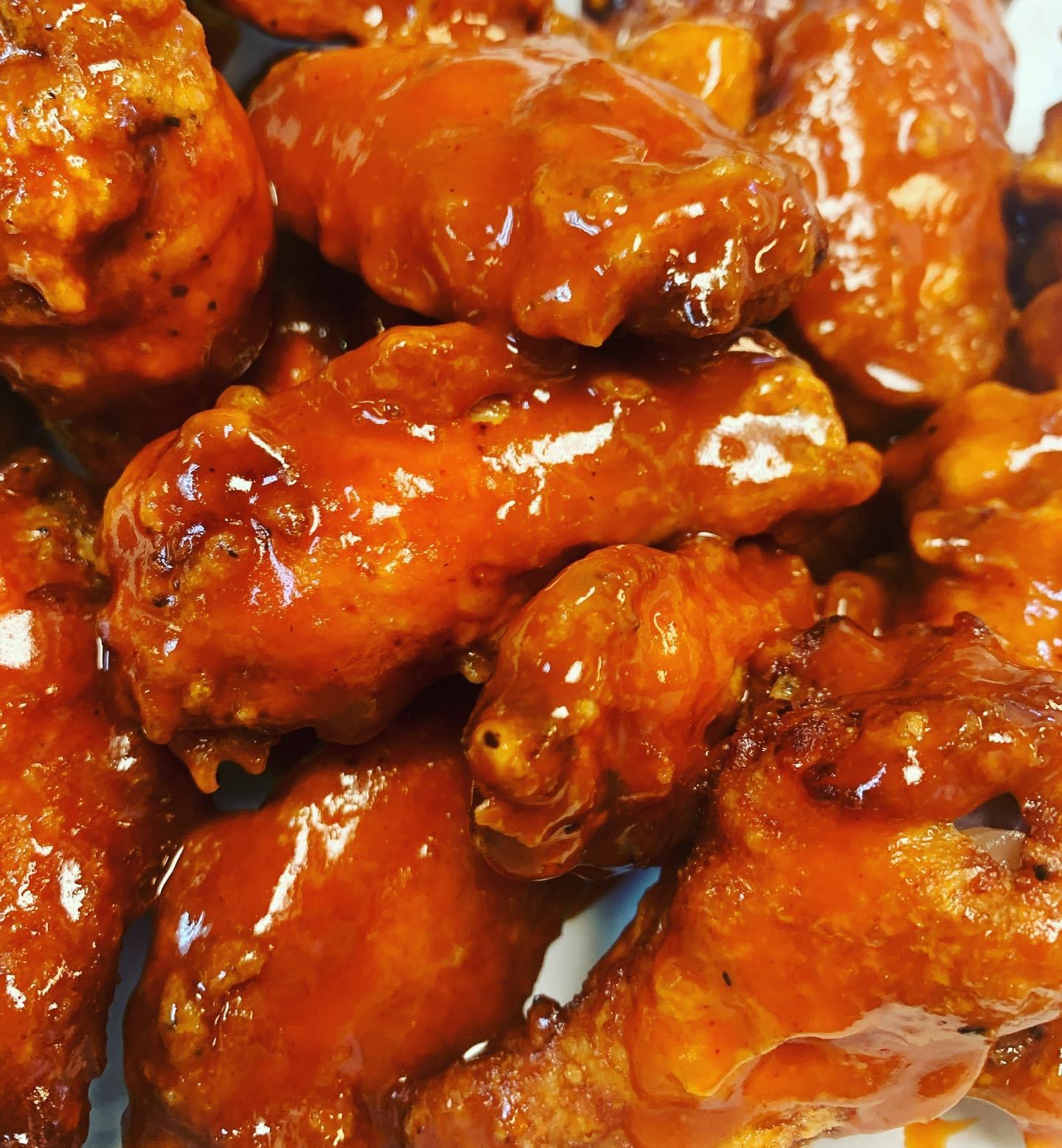 Saucy wings