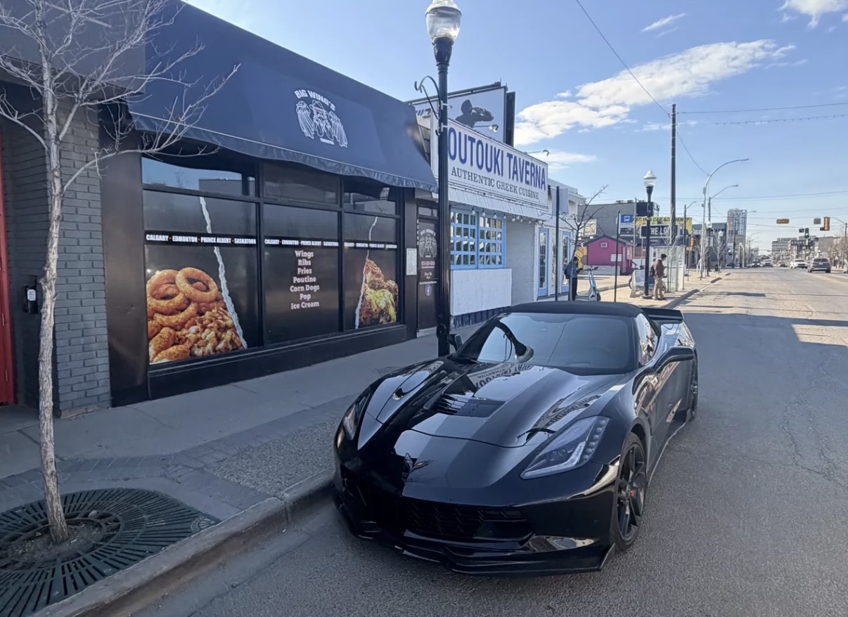 Big Wing's Edmonton storefront